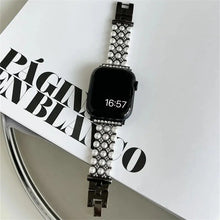 Load image into Gallery viewer, Sleek Metal Pearl Strap for Apple Watch Band - 4 Colors Axios Bands
