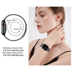 Sleek and Durable Premium Stainless Steel Strap for Apple Watch Band 38mm to 45mm - 10 colors - 
