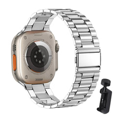 Sleek and Durable Premium Stainless Steel Strap for Apple Watch Band 38mm to 45mm - 10 colors - 