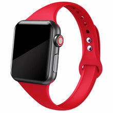 Load image into Gallery viewer, Slim Silicone Apple Watch Bands - 38 color options 38mm - 49mm Axios Bands