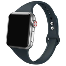 Load image into Gallery viewer, Slim Silicone Apple Watch Bands - 38 color options 38mm - 49mm Axios Bands