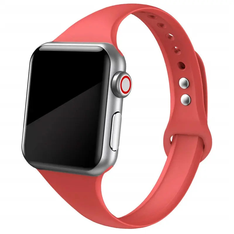 Slim Silicone Apple Watch Bands 38 color options Axios Bands