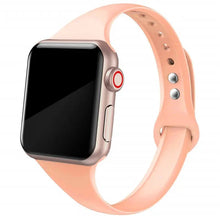 Load image into Gallery viewer, Slim Silicone Apple Watch Bands - 38 color options 38mm - 49mm Axios Bands