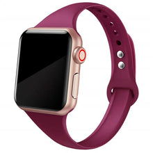 Load image into Gallery viewer, Slim Silicone Apple Watch Bands - 38 color options 38mm - 49mm Axios Bands