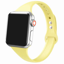 Load image into Gallery viewer, Slim Silicone Apple Watch Bands - 38 color options 38mm - 49mm Axios Bands