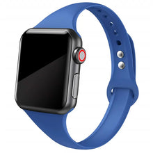 Load image into Gallery viewer, Slim Silicone Apple Watch Bands - 38 color options 38mm - 49mm Axios Bands
