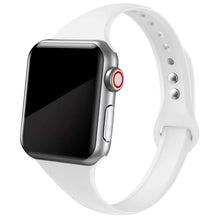 Load image into Gallery viewer, Slim Silicone Apple Watch Bands - 38 color options 38mm - 49mm Axios Bands