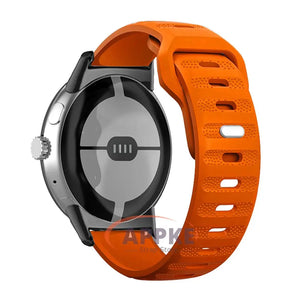 Soft Silicone Sport Band for Google Pixel Watch 2 41mm - 24 Colors Axios Bands