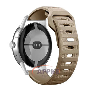 Soft Silicone Sport Band for Google Pixel Watch 2 41mm - 24 Colors Axios Bands