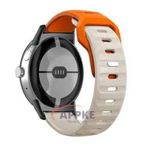 Soft Silicone Sport Band for Google Pixel Watch 2 41mm - 24 Colors Axios Bands