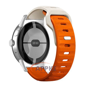 Soft Silicone Sport Band for Google Pixel Watch 2 41mm - 24 Colors Axios Bands