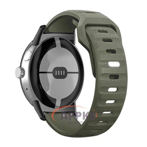 Soft Silicone Sport Band for Google Pixel Watch 2 41mm - 24 Colors Axios Bands