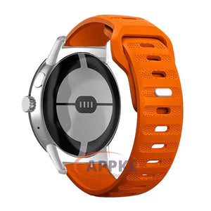 Soft Silicone Sport Band for Google Pixel Watch 2 41mm - 24 Colors Axios Bands