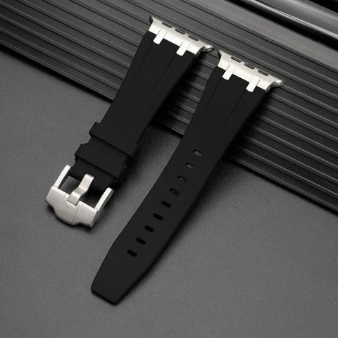 Soft Silicone Sport Strap for Apple Watch Band 42mm to 49mm - 3 Colors - 