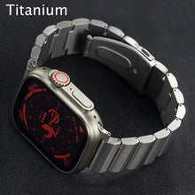 Load image into Gallery viewer, Solid Titanium Strap for Apple Watch Band - 4 Colors Axios Bands
