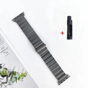 Solid Titanium Strap for Apple Watch Band - 4 Colors Axios Bands