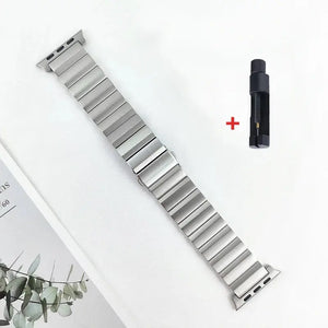 Solid Titanium Strap for Apple Watch Band - 4 Colors Axios Bands