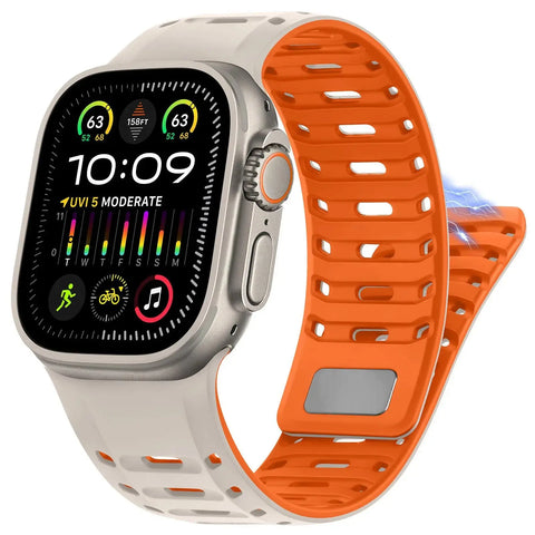Sport Silicone Apple Watch Band - 7 Color Options 42mm - 49mm - 