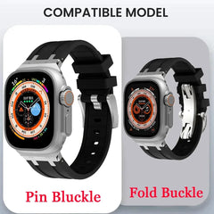 Sport Silicone Band for Apple Watch 38mm to 49mm - 35 Colors - 