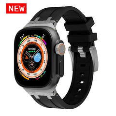 Sport Silicone Band for Apple Watch 38mm to 49mm - 35 Colors - 