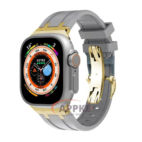 Sport Silicone Band for Apple Watch 38mm to 49mm - 35 Colors - 