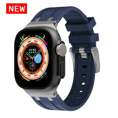Sport Silicone Band for Apple Watch 38mm to 49mm - 35 Colors - 