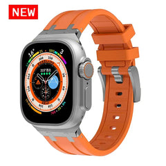 Sport Silicone Band for Apple Watch 38mm to 49mm - 35 Colors - 