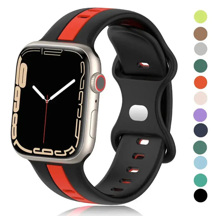 Sport Silicone Woven Loop Strap for Apple Watch Band - 13 Colors Axios Bands