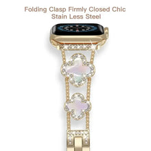 Load image into Gallery viewer, Stainless Steel Diamond Bracelet Apple Watch Band - 11 Color Options 38 - 49mm Axios Bands
