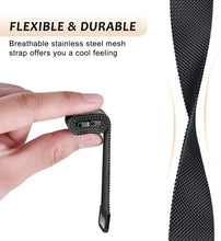 Load image into Gallery viewer, Stainless Steel  Magnetic Metal Fitbit for Versa, Versa Lite, Versa 2, Versa 3, Versa 4, and Versa Sense - 7 color options Axios Bands
