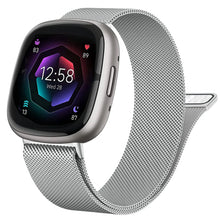 Load image into Gallery viewer, Stainless Steel  Magnetic Metal Fitbit for Versa, Versa Lite, Versa 2, Versa 3, Versa 4, and Versa Sense - 7 color options Axios Bands