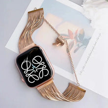 Load image into Gallery viewer, Stainless Steel Metal Apple Watch Band - 4 Color Options - 38mm - 49mm Axios Bands