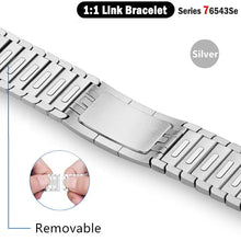 Load image into Gallery viewer, Stainless Steel Metal Apple Watch Bands - 10 color options 38mm - 49mm Axios Bands
