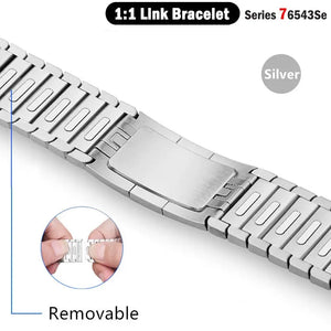 Stainless Steel Metal Apple Watch Bands - 10 color options 38mm - 49mm Axios Bands