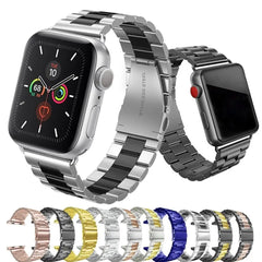 Stainless Steel Metal Apple Watch Bands - 12 color options 38mm - 49mm - 