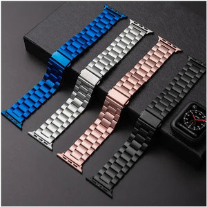 Stainless Steel Metal Apple Watch Bands - 12 color options 38mm - 49mm Axios Bands