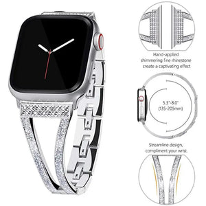Stainless Steel Metal Apple Watch Bands - 3 color options 38mm - 49mm Axios Bands
