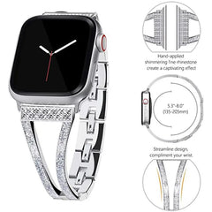 Stainless Steel Metal Apple Watch Bands - 3 color options 38mm - 49mm -