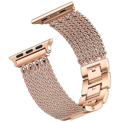 Stainless Steel Metal Apple Watch Bands - 4 color options 38mm - 49mm -