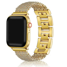 Load image into Gallery viewer, Stainless Steel Metal Apple Watch Bands - 4 color options 38mm - 49mm Axios Bands