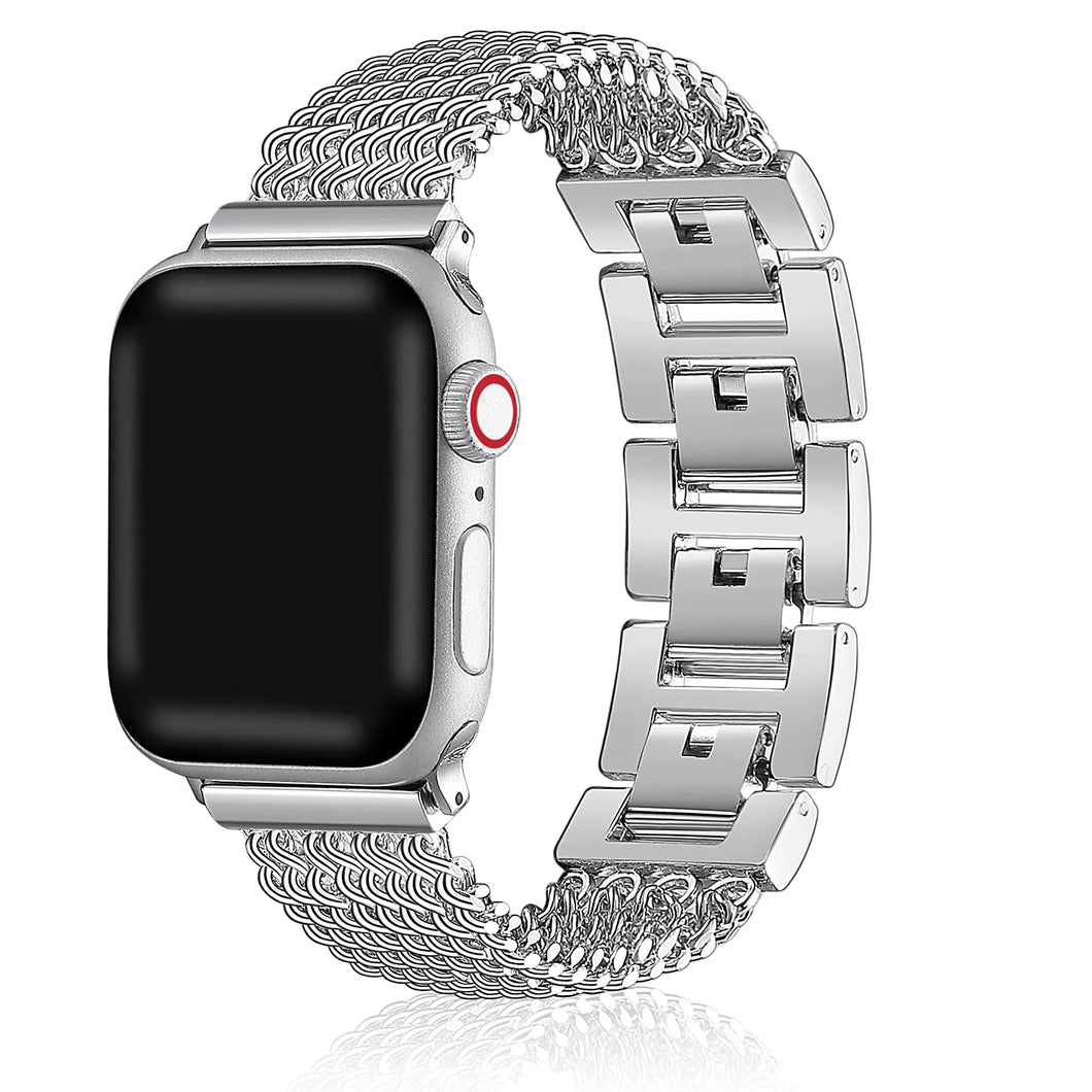 Stainless Steel Metal Apple Watch Bands - 4 color options 38mm - 49mm Axios Bands