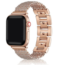 Load image into Gallery viewer, Stainless Steel Metal Apple Watch Bands - 4 color options 38mm - 49mm Axios Bands
