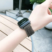 Load image into Gallery viewer, Stainless Steel Metal Apple Watch Bands - 4 color options 38mm - 49mm Axios Bands