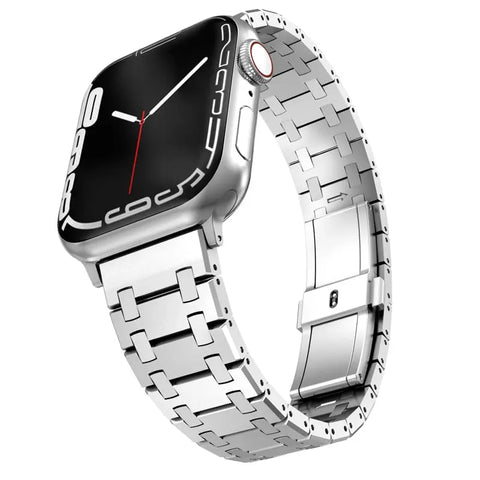 Stainless Steel Metal Apple Watch Bands - 5 color options 38mm - 49mm - 