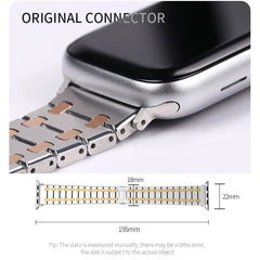 Stainless Steel Metal Apple Watch Bands - 5 color options 38mm - 49mm - 