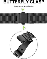 Stainless Steel Metal Apple Watch Bands - 6 color options 38mm - 49mm -