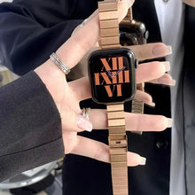 Load image into Gallery viewer, Stainless Steel Metal Apple Watch Bands - 6 color options 38mm - 49mm Axios Bands