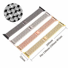 Load image into Gallery viewer, Stainless Steel Metal Apple Watch Bands - 7 color options 38mm - 49mm Axios Bands