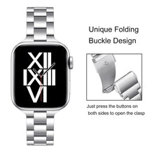 Load image into Gallery viewer, Stainless Steel Metal Apple Watch Bands - 7 color options 38mm - 49mm Axios Bands
