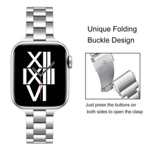 Load image into Gallery viewer, Stainless Steel Metal Apple Watch Bands - 7 color options 38mm - 49mm Axios Bands